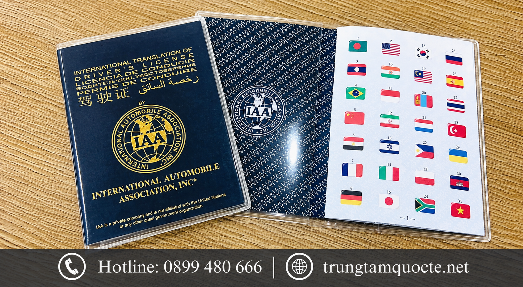 Chi tiết thiết kế tinh xảo của bằng lái